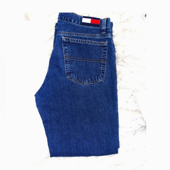Tommy Hilfiger Denim - 🐚 Vintage 1990s Tommy Hilfiger 10” high rise cropped mom jeans sz 5
